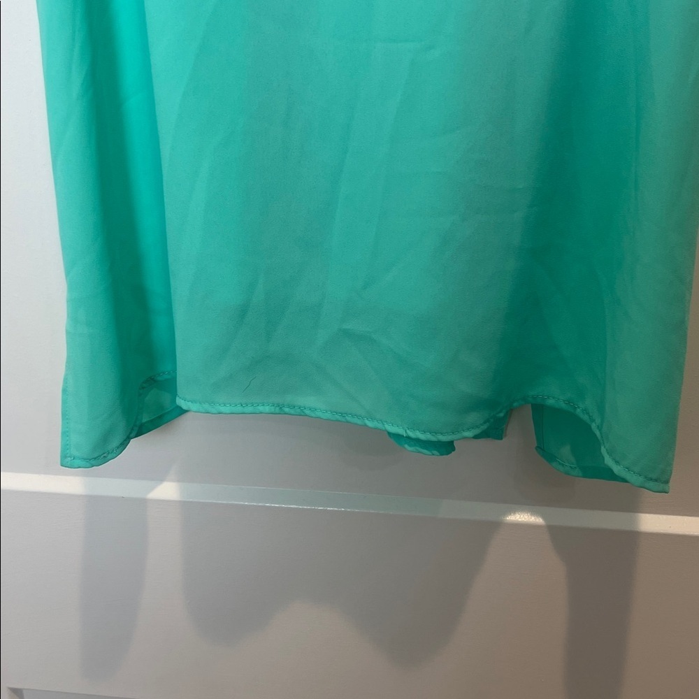 Everly Mint Green Spaghetti Strap slip Dress size small. - Picture 5 of 9